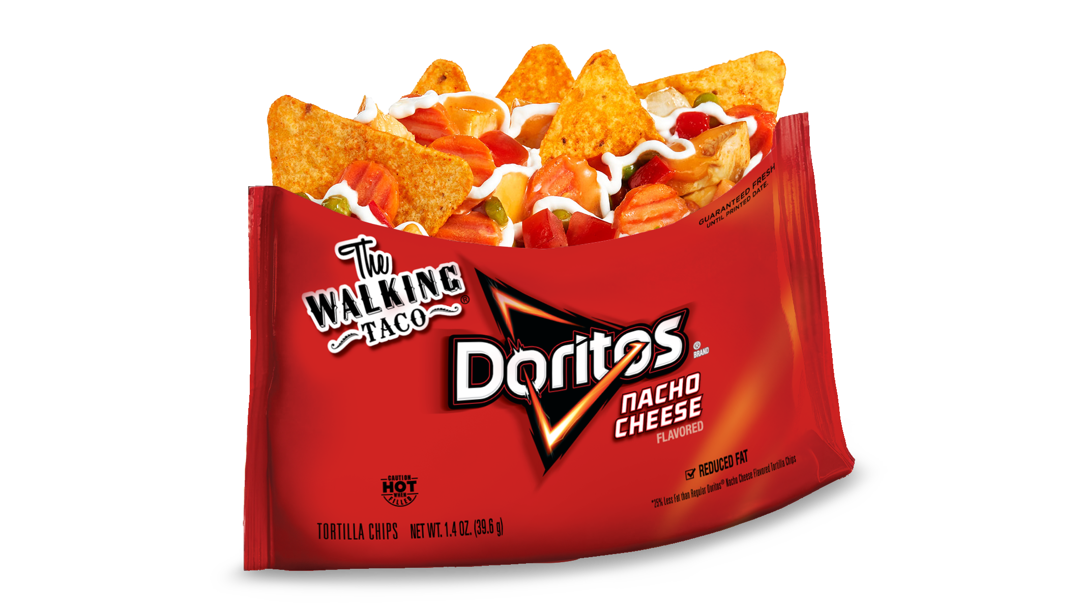 Bang Bang Chicken with DORITOS® Walking Taco Reduced Fat Nachos Cheese